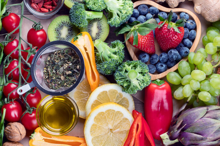 Birdseye View of Nutrient Dense Fruits and Vegetables for Sports Nutrition
