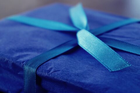 wrapped gift for training gift exchange