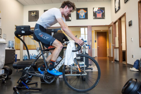 Sepp Kuss cycling physiology testing