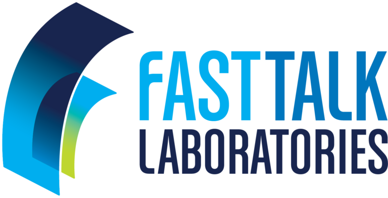 Fast Talk Laboratories logo horizontal