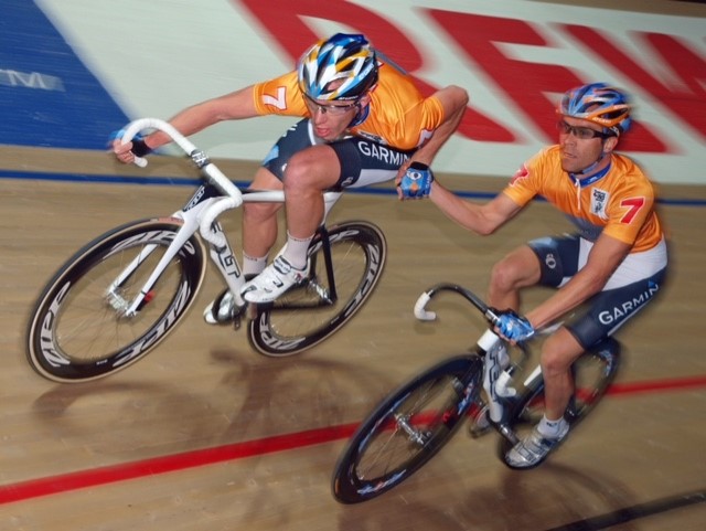 Daniel Holloway and Colby Pearce Six-Day Track Cycling