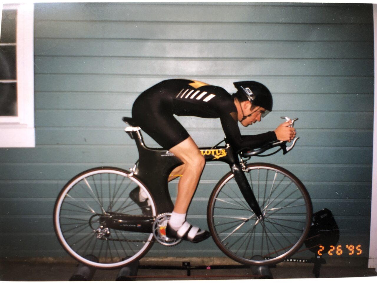 Colby Pearce Cycling in Alignment Time Trial Position