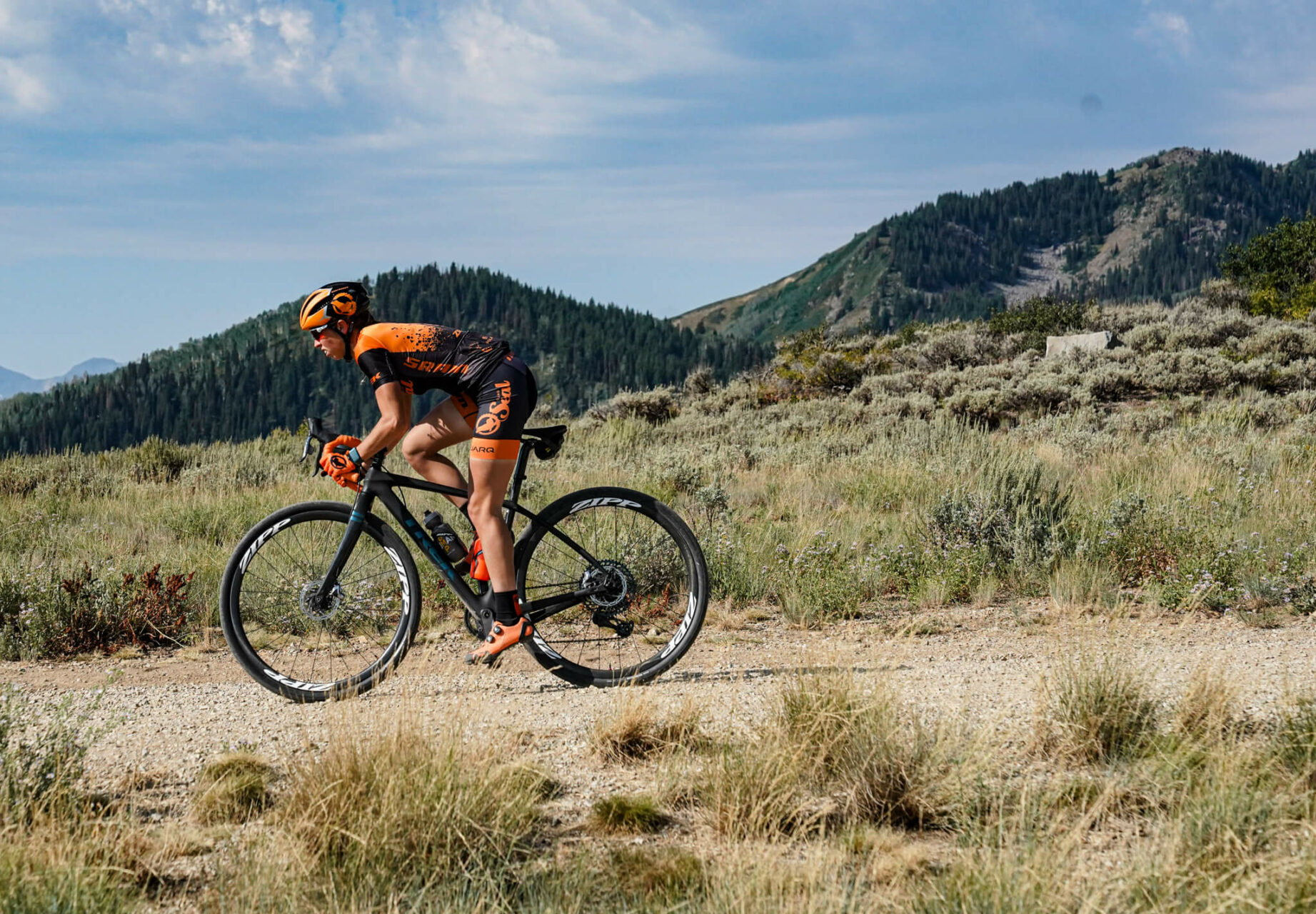 Hannah Finchamp Orange Seal Off-Road gravel racing