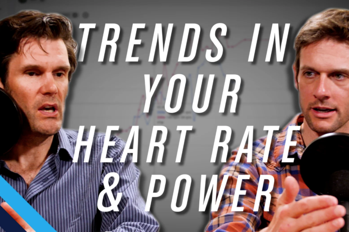 trends in your heart rate and power