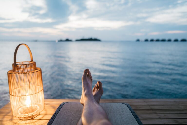 relaxation recovery by the ocean