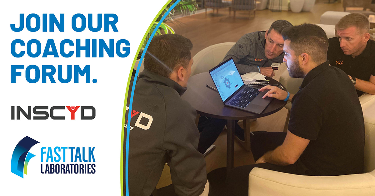 Fast Talk Labs Coaching Support and INSCYD Forum