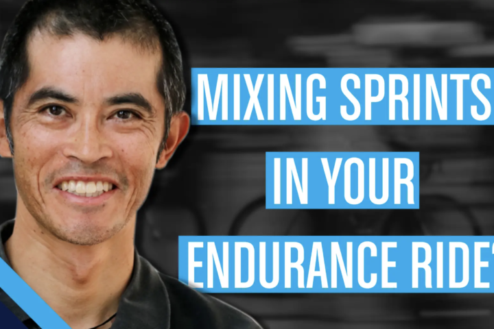 Mixing sprints in your endurance rides? With Dr. Stephen Cheung