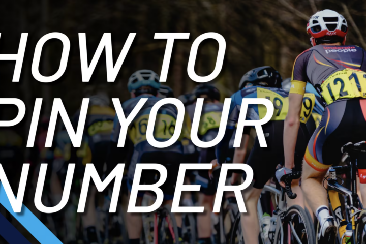 how to pin your race number