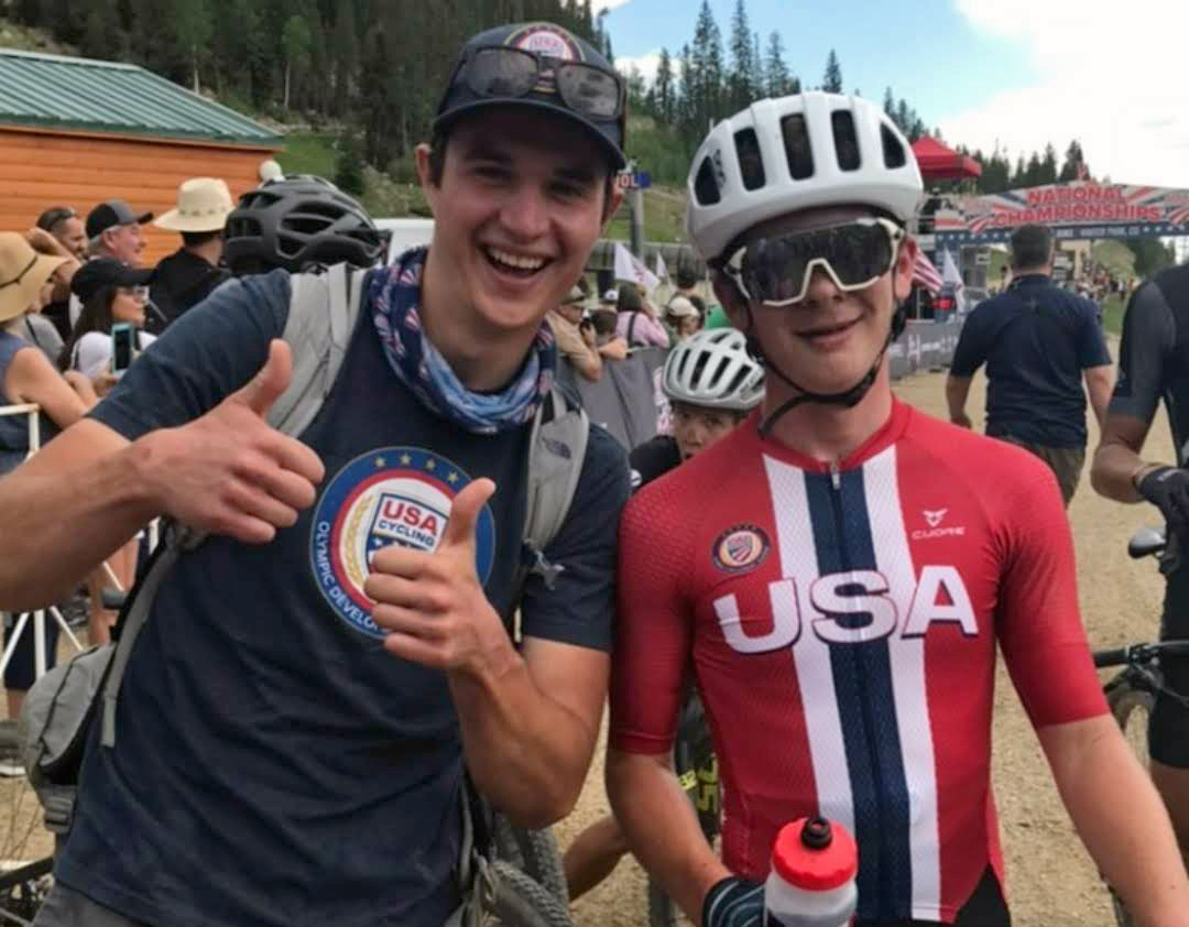 Alec Pasqualina of USA Cycling's Olympic Development Academy