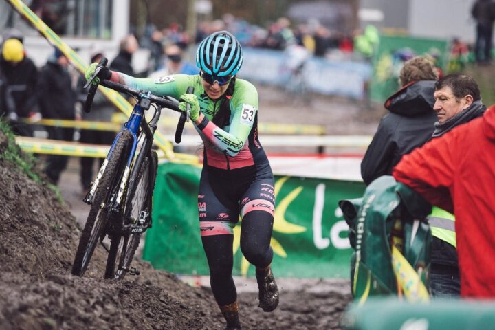 Rebecca Gross racing cyclocross