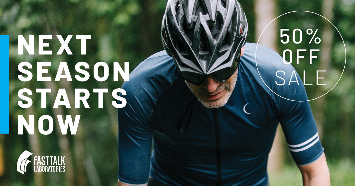 Fast Talk Labs 50% half off sale - Next Season Starts Now