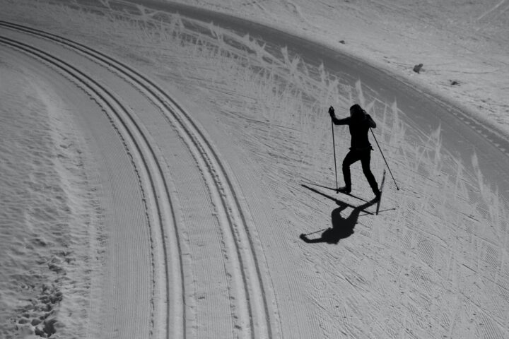 cross-country skiing