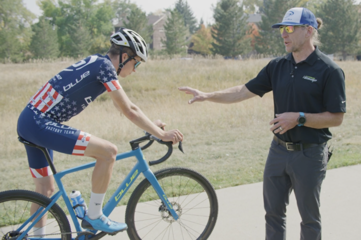 Grant Holicky coaches Eric Brunner