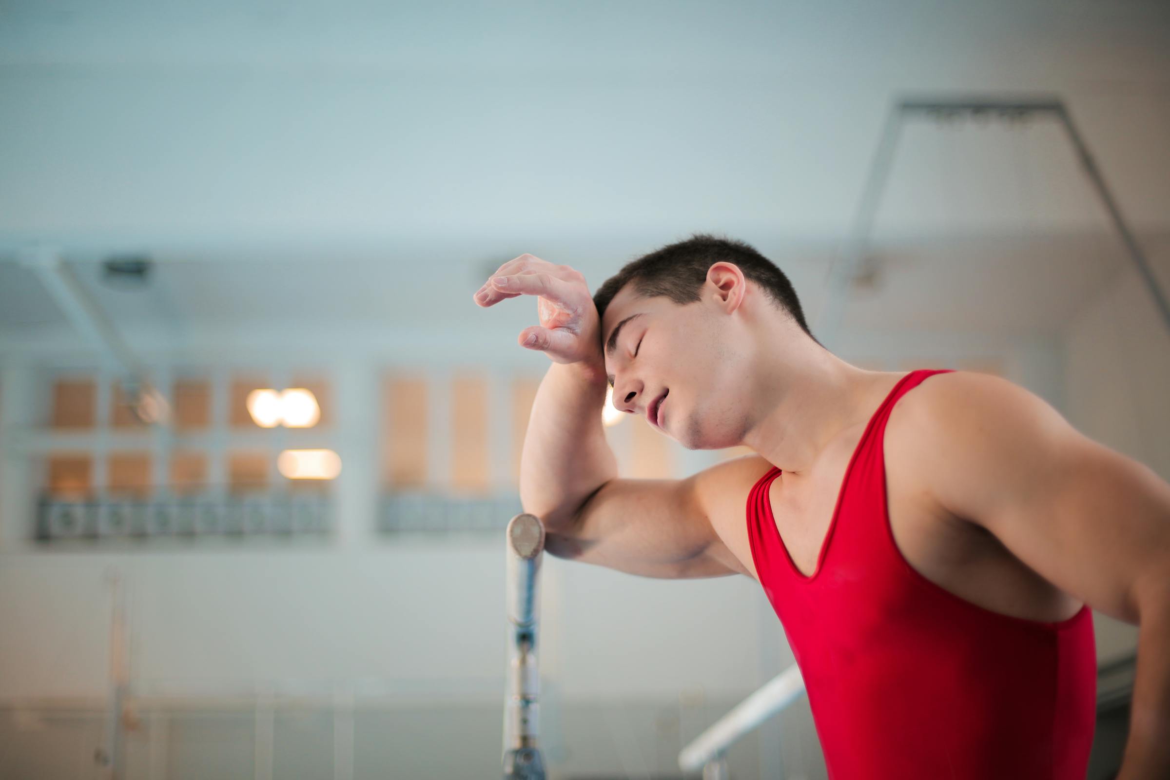 athlete in distress
