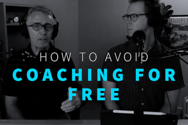 Joe Friel Craft of Coaching live Q&A discussion on How to Avoid Coaching for Free