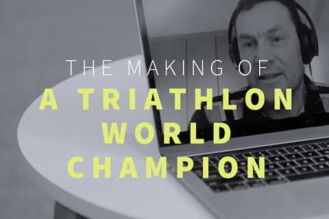 The Making of a Triathlon World Champion title card