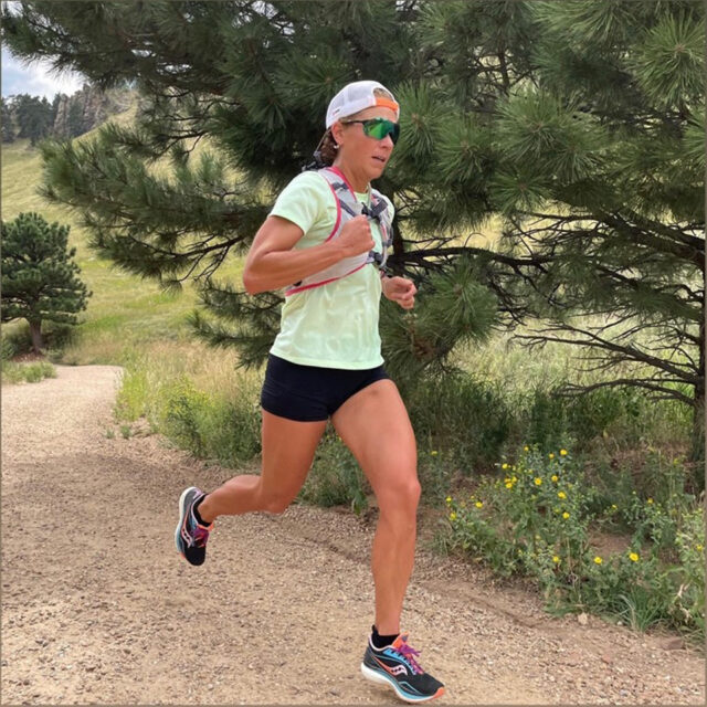 Coach Lauren Vallee trail running