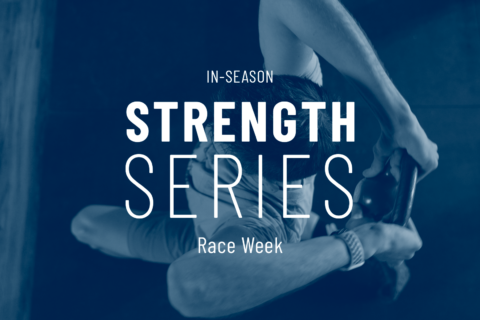 In-Season Strength Series Race Week title card