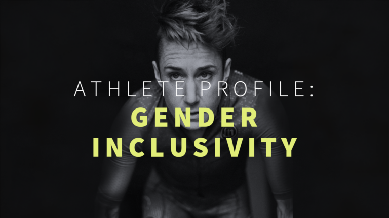 Title card for Rach McBride on gender inclusivity in sport