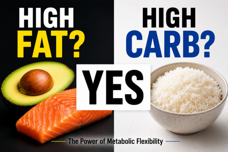 The Power of Metabolic Flexibility: High-Fat vs. High-Carb Diets